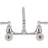 Zurn AquaSpec Wall-Mount Sink Faucet with 12 in. Tubular Swing Spout, Lever Handles, 2.2 GPM Pressure-Compensating Aerator