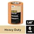 3M Scotch 1.41 in. x 60.1 yds. Heavy Duty Grade Masking Tape (6 Rolls/Pack)