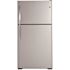 GE 21.9 cu. ft. Top Freezer Refrigerator in Stainless Steel, ENERGY STAR