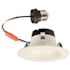 Westinghouse 4 in. Selectable Integrated LED Retrofit White Recessed Light Step Baffle Trim