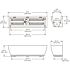 Mayne Acadia 36 in. x 11 in. Self-Watering Black Polyethylene Window Box