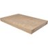 MSI Tuscany Beige 5 cm x 16 in. x 24 in. Brushed Travertine Pool Coping (2.67 sq. ft.)