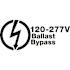 54-Watt Equivalent 25-Watt 45.2 in. Linear T5 LED Non-Dimmable Type B Bypass Tube Light Bulb, Daylight 5000K (25-Pack)