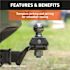 CURT RockerBall Cushion Hitch with 2 in. Ball (2 in. Shank, 7,500 lbs., 5 in. Drop)