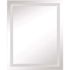 Tosca 24 in. W x 30 in. H Frameless Rectangular LED Light Bathroom Vanity Mirror in Aluminum