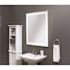 Tosca 36 in. W x 30 in. H Frameless Rectangular LED Light Bathroom Vanity Mirror in Aluminum