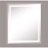 Tosca 36 in. W x 30 in. H Frameless Rectangular LED Light Bathroom Vanity Mirror in Aluminum