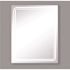 Tosca 24 in. W x 30 in. H Frameless Rectangular LED Light Bathroom Vanity Mirror in Silver