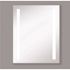 Tosca 24 in. W x 30 in. H Frameless Rectangular LED Light Bathroom Vanity Mirror in Silver