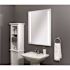 Tosca 30 in. W x 36 in. H Frameless Rectangular LED Light Bathroom Vanity Mirror in Silver