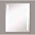 Tosca 30 in. W x 36 in. H Frameless Rectangular LED Light Bathroom Vanity Mirror in Silver