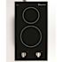 Magic Chef 12 in. Radiant Electric Ceramic Glass Cooktop in Black with 2 Burner Elements Including Dual Radiant Burner