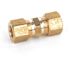 Everbilt 1/4 in. LF Brass Comp Union (10-Pack)