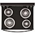 Whirlpool 30 in. 4.8 cu. ft. 4 Burner Element Electric Range with Keep Warm Setting in Black with Storage Drawer