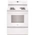 Whirlpool 30 in. 4.8 cu. ft. 4 Burner Element Electric Range with Self-Cleaning in White with Storage Drawer