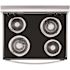 Whirlpool 30 in. 4.8 cu. ft. 4 Burner Element Electric Range with Self-Cleaning in Stainless Steel with Storage Drawer