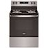Whirlpool 30 in. 4.8 cu. ft. 4 Burner Element Electric Range with Self-Cleaning in Stainless Steel with Storage Drawer