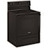 Whirlpool 30 in. 5.3 cu. ft. 4 Burner Element Electric Range in Black with Storage Drawer