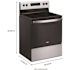Whirlpool 30 in. 5.3 cu. ft. 4 Burner Element Electric Range in Stainless Steel with Storage Drawer