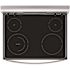 Whirlpool 30 in. 5.3 cu. ft. 4 Burner Element Electric Range in Stainless Steel with Storage Drawer