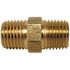 Everbilt 1/4 in. Brass HEX Nipple (10-Pack)