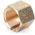 Everbilt 3/8 in. Brass Compression Nut (10-Pack)