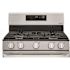 LG 30 in. 5.8 cu.ft. Smart Single Oven Gas Range with EasyClean, Wi-Fi Enabled in. Stainless Steel
