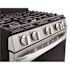 LG 30 in. 5.8 cu.ft. Smart Single Oven Gas Range with EasyClean, Wi-Fi Enabled in. Stainless Steel