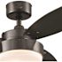 Westinghouse Alloy 42 in. LED Gun Metal Ceiling Fan with Light Kit