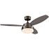 Westinghouse Alloy 42 in. LED Gun Metal Ceiling Fan with Light Kit