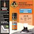 Gorilla 16 oz. Waterproof Patch and Seal Spray Paint in Black (Case of 6)