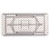 National Public Seating 24 in. x 48 in. Speckled Grey Plastic Heavy-Duty Blow-Molded Folding Table