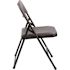 National Public Seating 800 Charcoal Slate Plastic Premium Lightweight Metal Frame Folding Chair (4-Pack)