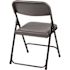 National Public Seating 800 Charcoal Slate Plastic Premium Lightweight Metal Frame Folding Chair (4-Pack)