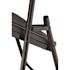 National Public Seating 800 Charcoal Slate Plastic Premium Lightweight Metal Frame Folding Chair (4-Pack)