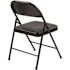 900 Star Trail Black Fabric Padded Metal Frame Folding Chair (4-Pack)