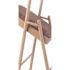 900 Star Trail Brown Fabric Padded Metal Frame Folding Chair (4-Pack)