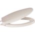 CENTOCO Elongated Closed Front with Cover Toilet Seat in White