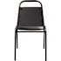 National Public Seating Midnight Blue Seat Black Sandtex Frame Vinyl Upholstered Stack Chair (Pack of 4)