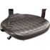 National Public Seating 16 in. - 21 in. H Polyurethane Black Task Chair
