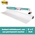 Post-It Flex Write Surface 8 ft. x 4 ft. Roll The Permanent Marker Whiteboard Surface 1-Roll (Case of 6)