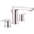 CLEVELAND FAUCET GROUP Slate 8 in. Widespread 2-Handle Bathroom Faucet with Metal Drain Assembly in Chrome