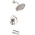 CLEVELAND FAUCET GROUP Slate 1-Handle 1.75 GPM Tub and Shower Trim Kit in Chrome (Valve Not Included)