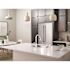 CLEVELAND FAUCET GROUP Slate Single-Handle Pull-Down Sprayer Kitchen Faucet with Deck Plate in Chrome