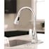 CLEVELAND FAUCET GROUP Slate Single-Handle Pull-Down Sprayer Kitchen Faucet with Deck Plate in Chrome