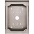 AIPHONE Mounting Box, for Use with JK, JF, JP, JO-DVF Door Stations, Surface Wall Mount, Stainless Steel Finish