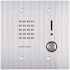 AIPHONE NIM Series Flush Mount 1-Channel Audio Door Station Intercom, Stainless Steel