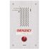 AIPHONE IX Series Flush Mount 1-Channel IP 1-Call Audio Station Intercom with SIP Compatible, PoE, Stainless Steel