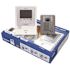 JF Series Flush Mount 1-Channel Audio and Video Intercom with 3-1/2 in. Direct View, TFT color LCD Display, Silver-Gray