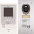 JF Series Flush Mount 1-Channel Audio and Video Intercom with 3-1/2 in. Direct View, TFT color LCD Display, Silver-Gray